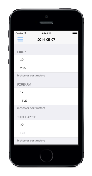 Body Tracker Ios App A Great Mobile Body Tracker